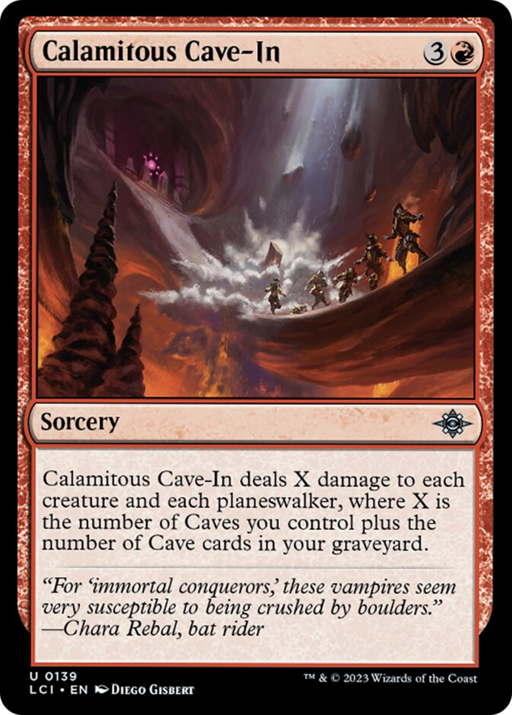 Calamitous Cave-In [The Lost Caverns of Ixalan] | Event Horizon Hobbies CA