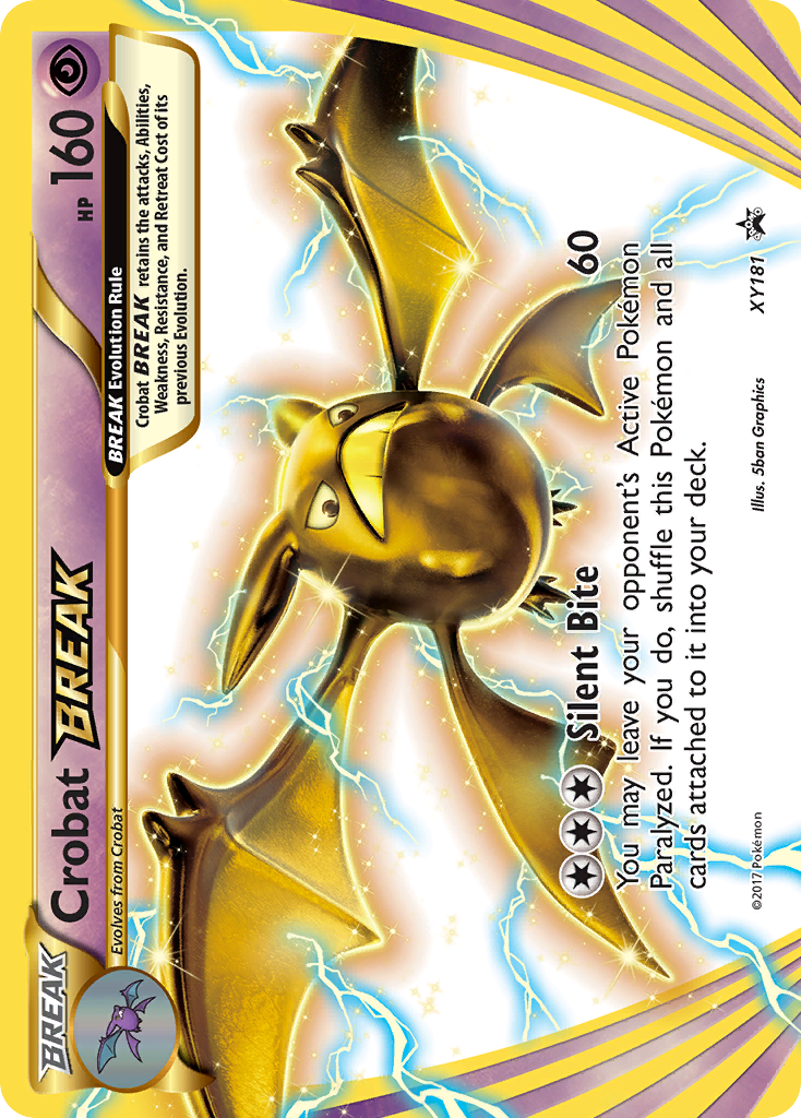 Crobat BREAK (XY181) [XY: Black Star Promos] | Event Horizon Hobbies CA