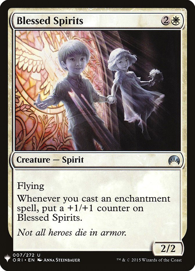 Blessed Spirits [Mystery Booster] | Event Horizon Hobbies CA