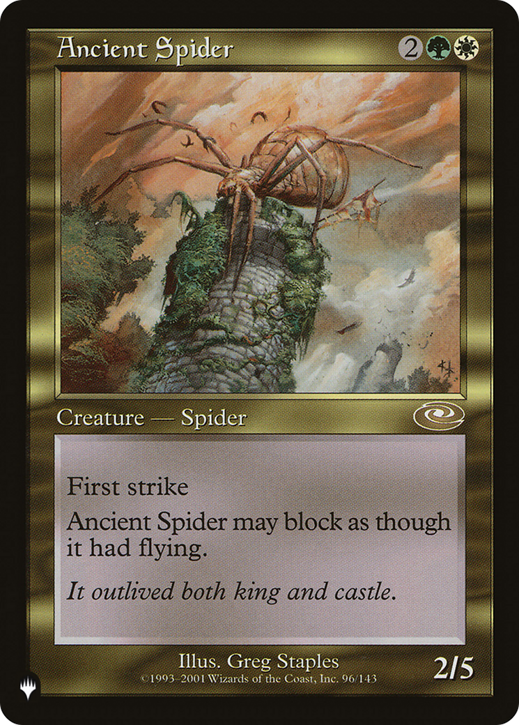 Ancient Spider [The List] | Event Horizon Hobbies CA