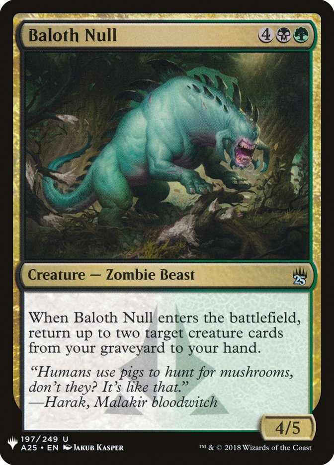 Baloth Null [Mystery Booster] | Event Horizon Hobbies CA