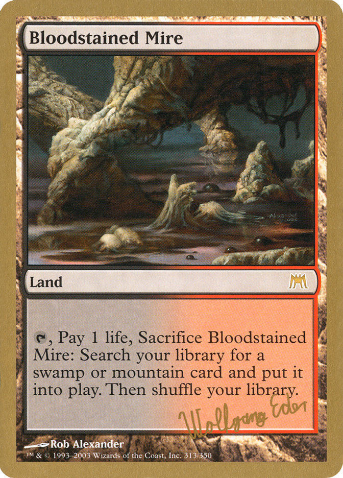 Bloodstained Mire (Wolfgang Eder) [World Championship Decks 2003] | Event Horizon Hobbies CA