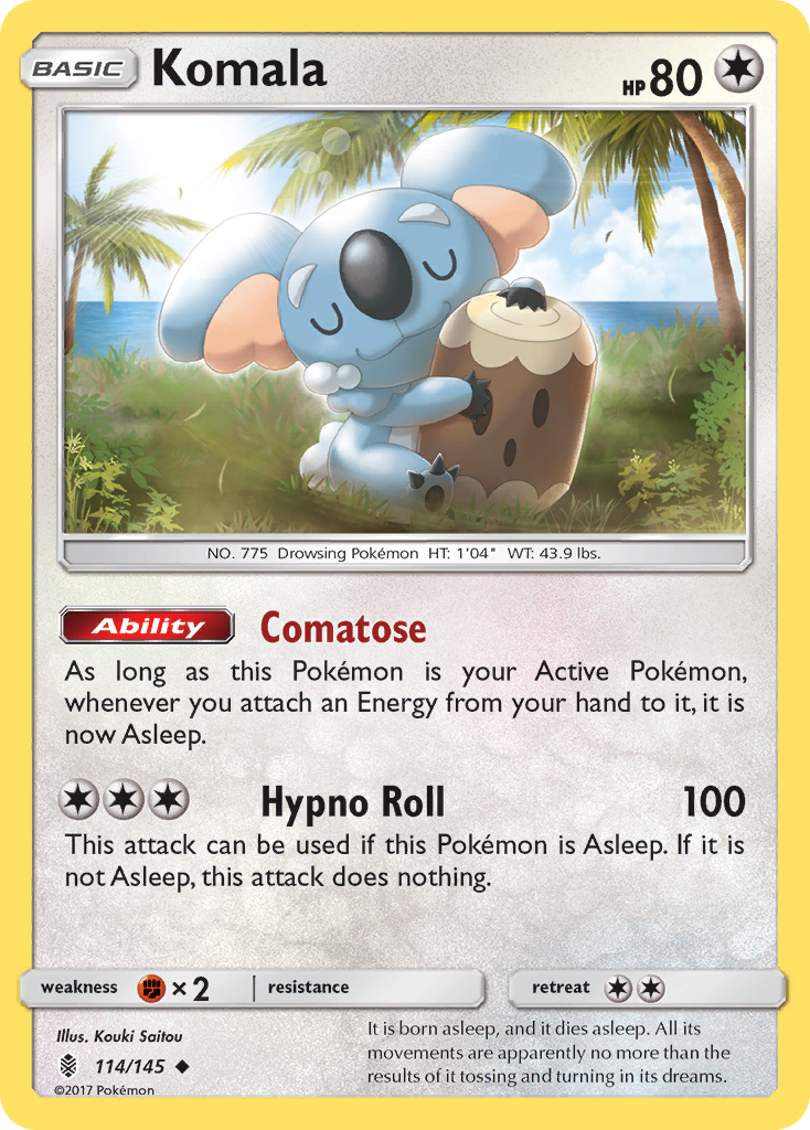 Komala (114/145) [Sun & Moon: Guardians Rising] | Event Horizon Hobbies CA