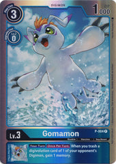 Gomamon [P-004] (Rainbow Foil) [Promotional Cards] | Event Horizon Hobbies CA