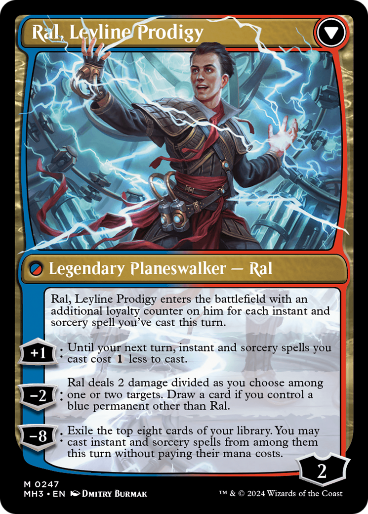 Ral, Monsoon Mage // Ral, Leyline Prodigy [Modern Horizons 3] | Event Horizon Hobbies CA