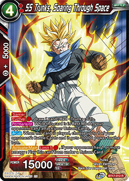 SS Trunks, Soaring Through Space (BT17-012) [Ultimate Squad] | Event Horizon Hobbies CA