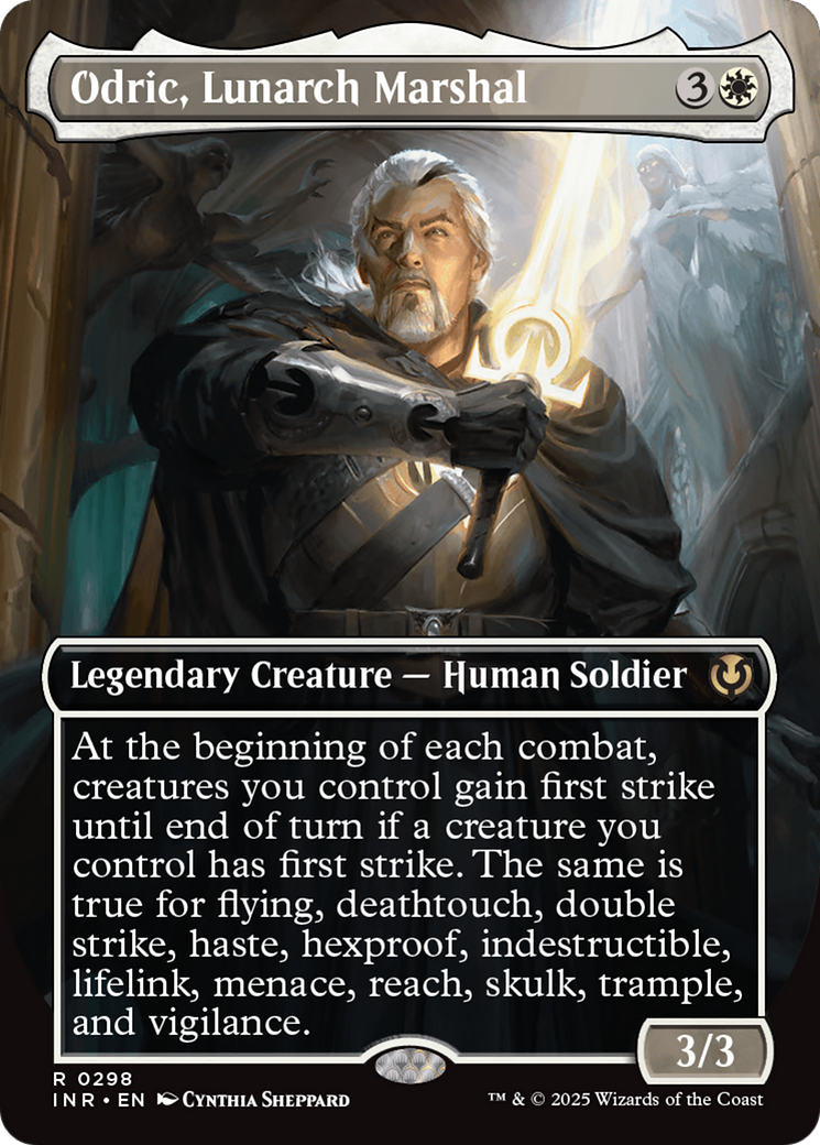 Odric, Lunarch Marshal (Borderless) [Innistrad Remastered] | Event Horizon Hobbies CA