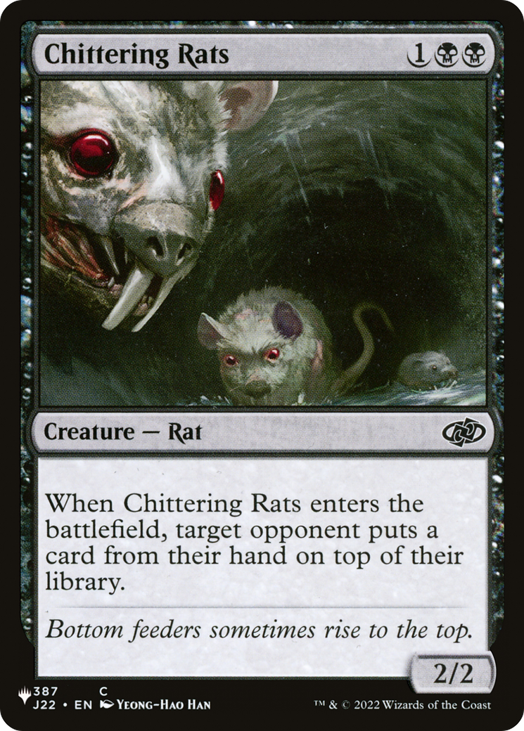 Chittering Rats [The List] | Event Horizon Hobbies CA