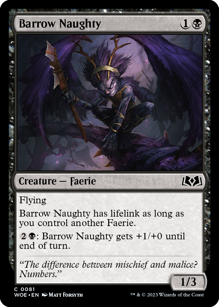 Barrow Naughty [Wilds of Eldraine] | Event Horizon Hobbies CA