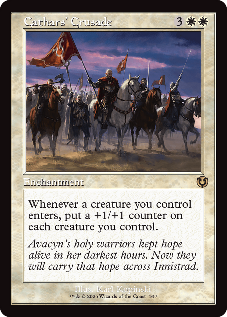 Cathars' Crusade (Retro Frame) [Innistrad Remastered] | Event Horizon Hobbies CA