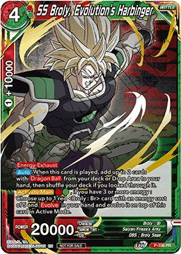 SS Broly, Evolution's Harbinger (Gold Stamped) (P-336) [Tournament Promotion Cards] | Event Horizon Hobbies CA