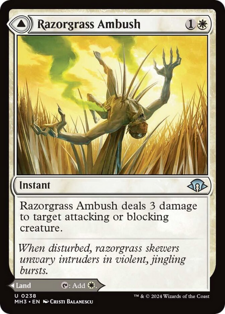 Razorgrass Ambush // Razorgrass Field [Modern Horizons 3] | Event Horizon Hobbies CA