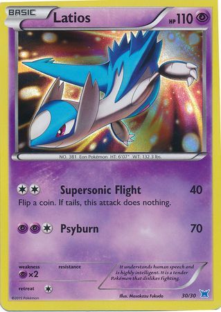 Latios (30/30) [XY: Trainer Kit 2 - Latios] | Event Horizon Hobbies CA