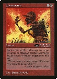 Incinerate (Oversized) [Oversize Cards] | Event Horizon Hobbies CA