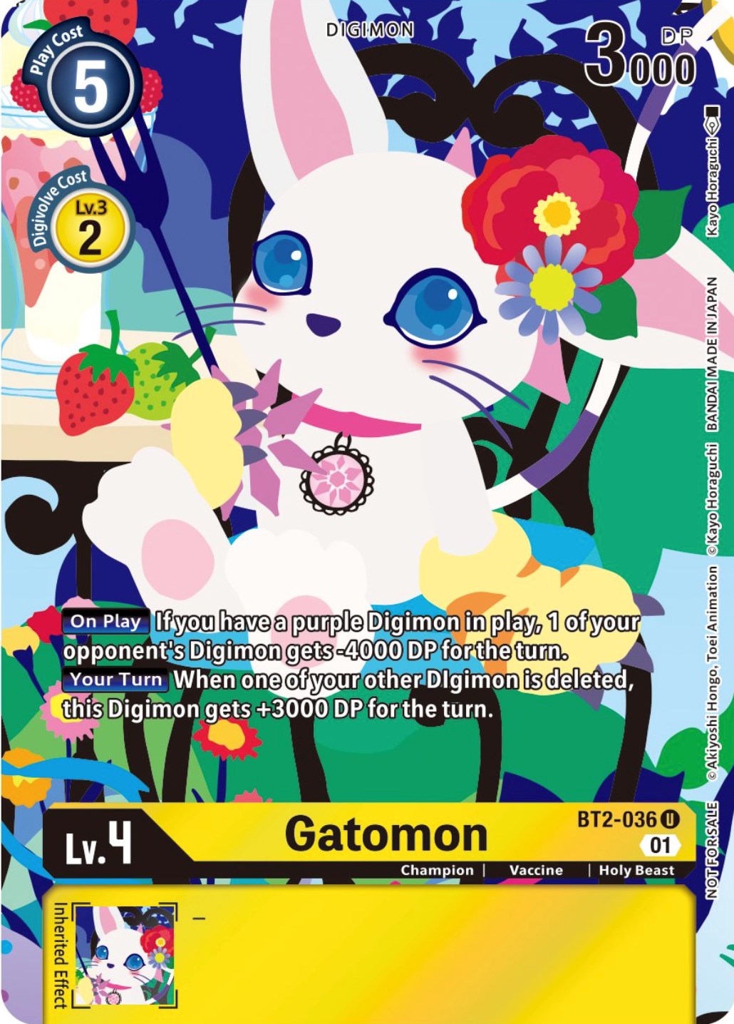 Gatomon [BT2-036] (Tamer's Card Set 2 Floral Fun) [Release Special Booster Promos] | Event Horizon Hobbies CA