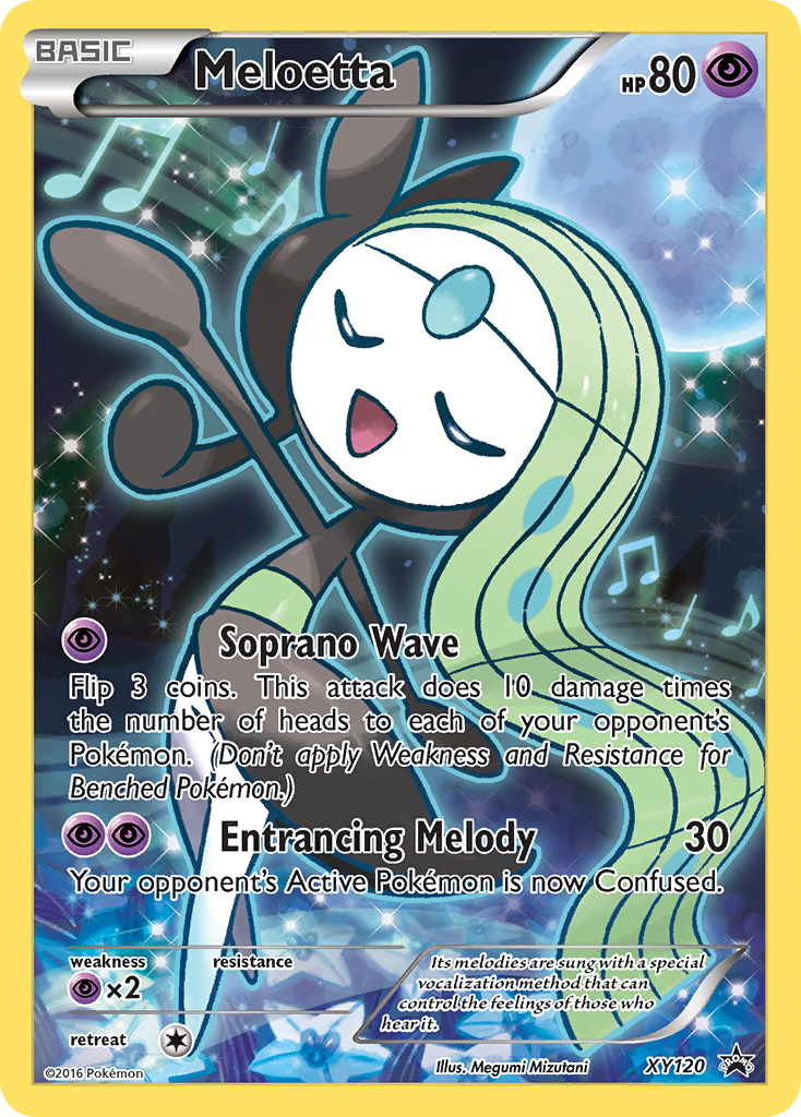 Meloetta (XY120) [XY: Black Star Promos] | Event Horizon Hobbies CA