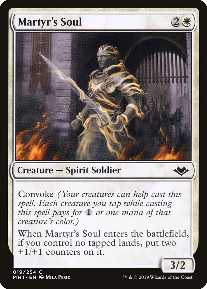 Martyr's Soul [Modern Horizons] | Event Horizon Hobbies CA