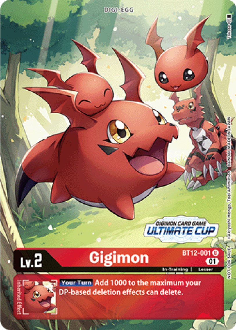 Gigimon [BT12-001] (Ultimate Cup) [Across Time Promos] | Event Horizon Hobbies CA