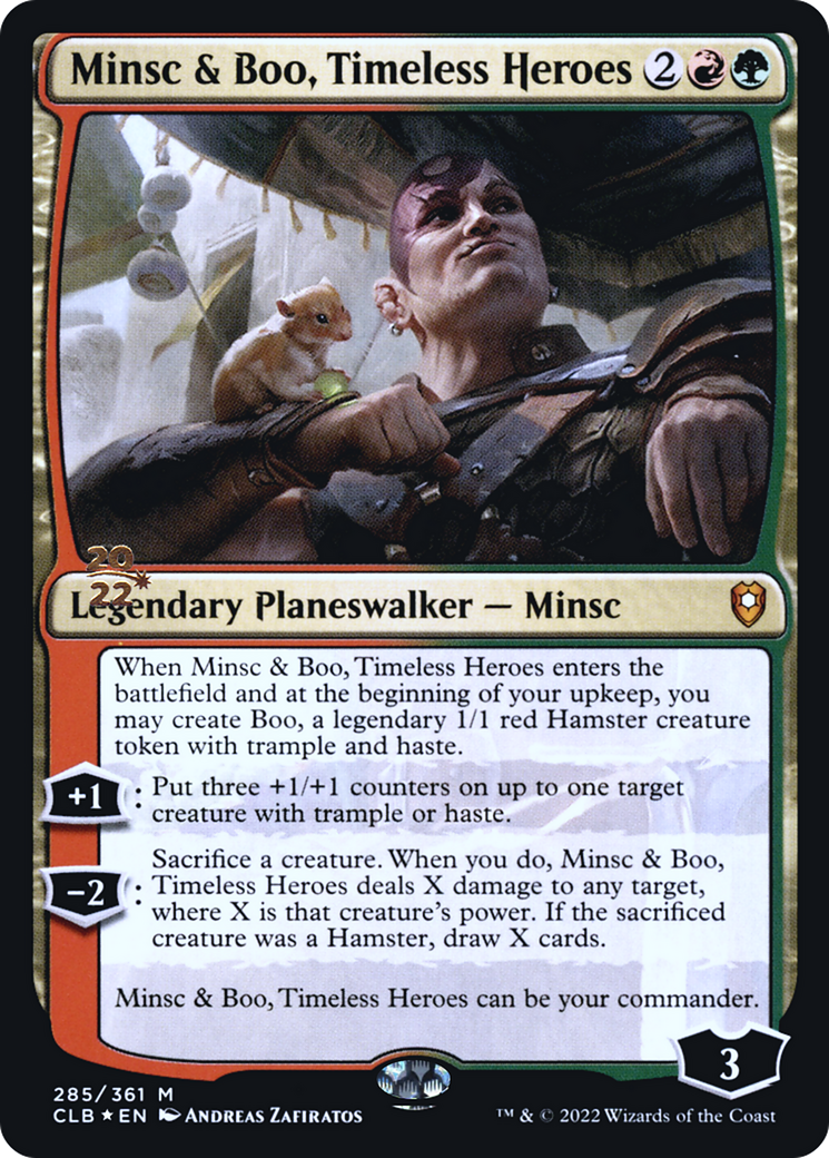 Minsc & Boo, Timeless Heroes (Promo Pack) [The Lost Caverns of Ixalan Promos] | Event Horizon Hobbies CA