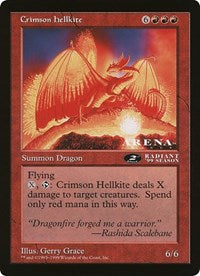 Crimson Hellkite (Oversized) [Oversize Cards] | Event Horizon Hobbies CA