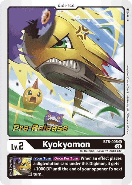 Kyokyomon [BT8-005] [New Awakening Pre-Release Cards] | Event Horizon Hobbies CA