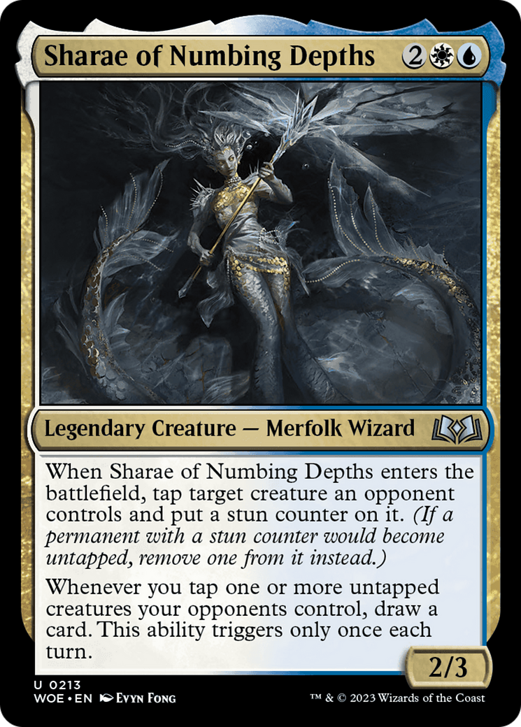 Sharae of Numbing Depths [Wilds of Eldraine] | Event Horizon Hobbies CA