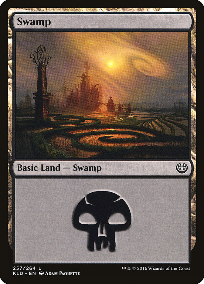 Swamp (257) [Kaladesh] | Event Horizon Hobbies CA