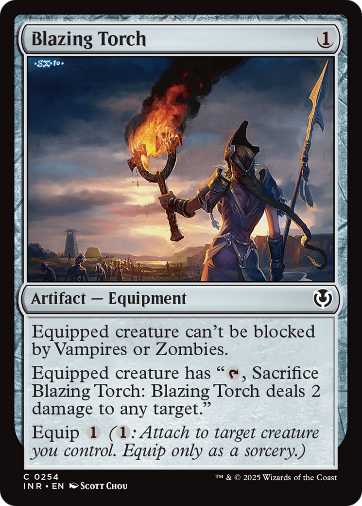 Blazing Torch [Innistrad Remastered] | Event Horizon Hobbies CA