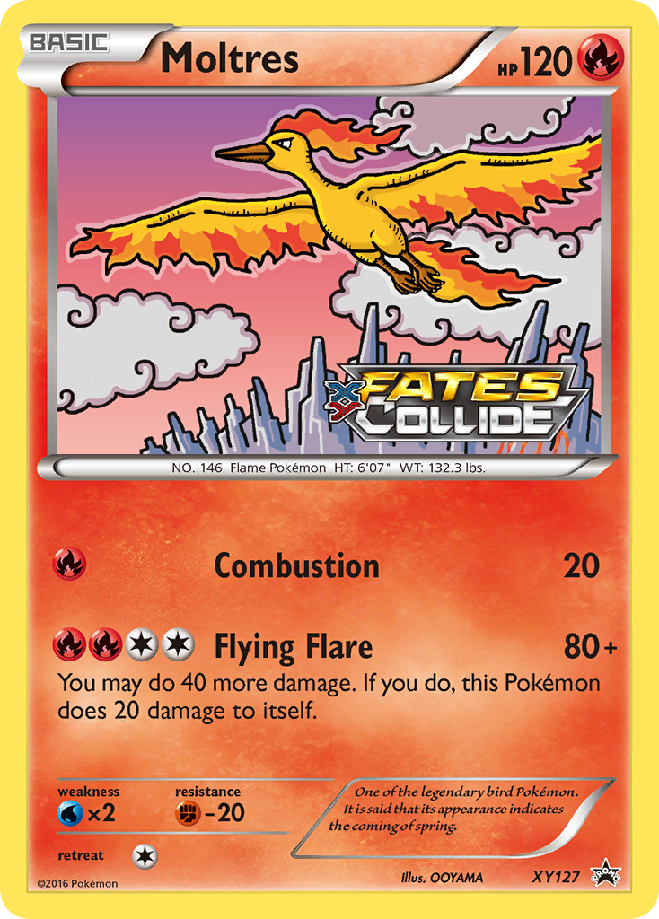 Moltres (XY127) [XY: Black Star Promos] | Event Horizon Hobbies CA