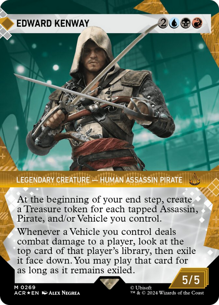 Edward Kenway (Showcase) (Textured Foil) [Assassin's Creed] | Event Horizon Hobbies CA