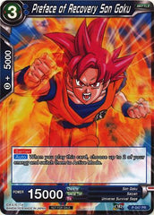 Preface of Recovery Son Goku (P-047) [Promotion Cards] | Event Horizon Hobbies CA