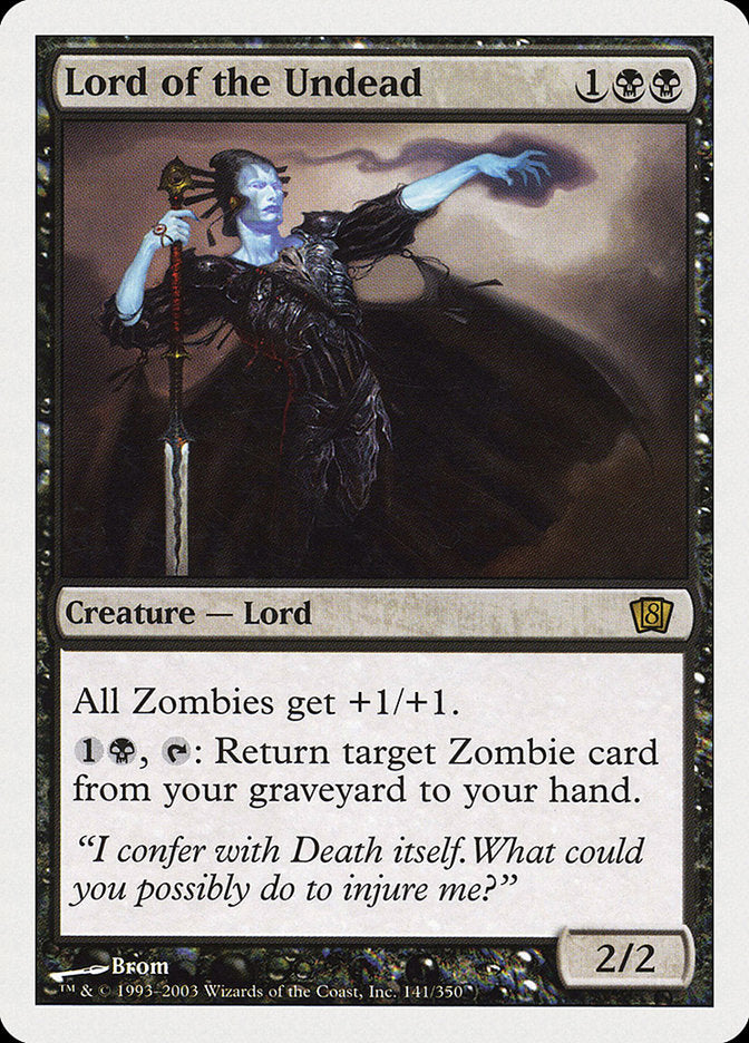 Lord of the Undead (8th Edition) [Oversize Cards] | Event Horizon Hobbies CA