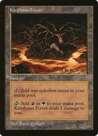 Karplusan Forest (Oversized) [Oversize Cards] | Event Horizon Hobbies CA