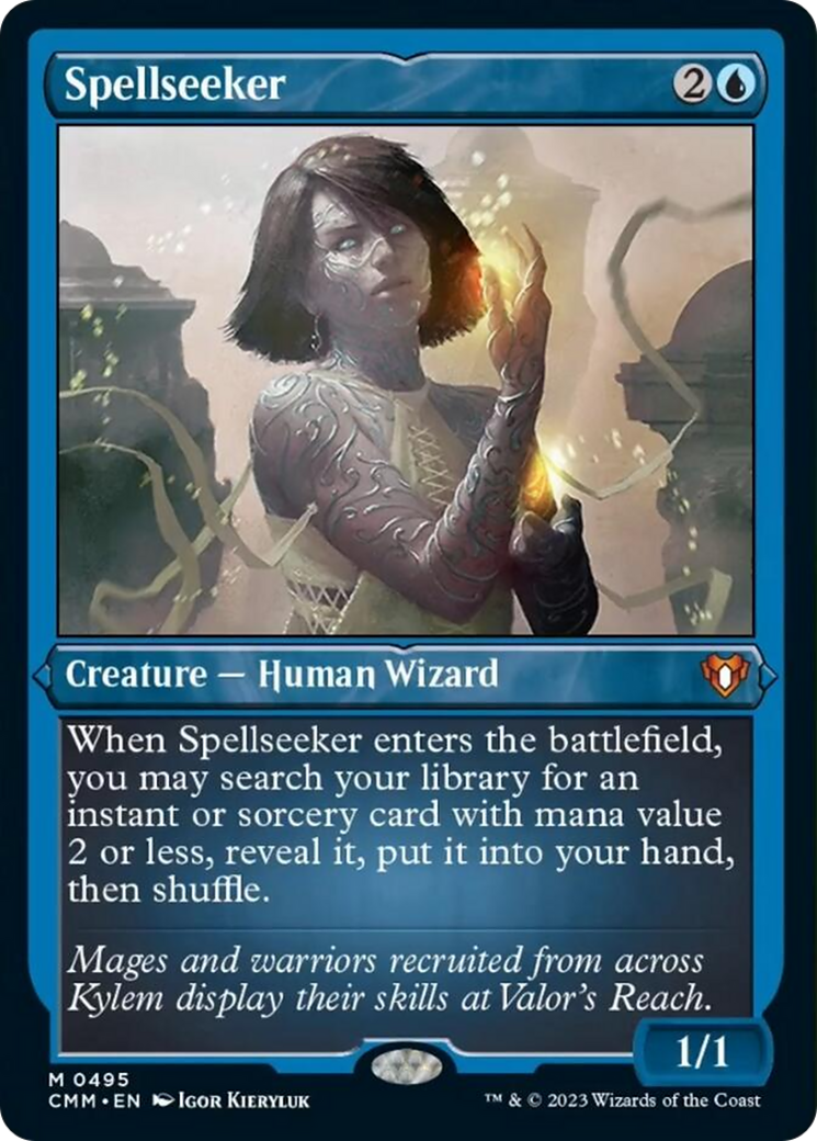 Spellseeker (Foil Etched) [Commander Masters] | Event Horizon Hobbies CA