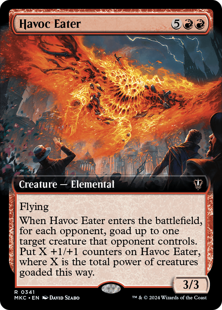 Havoc Eater (Extended Art) [Murders at Karlov Manor Commander] | Event Horizon Hobbies CA