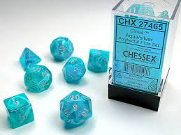 Dice - Chessex - Polyhedral (7pc) - Cirrus