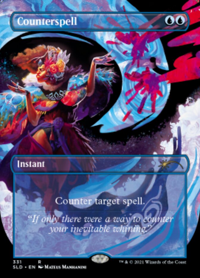 Counterspell (Borderless) [Secret Lair Drop Series] | Event Horizon Hobbies CA