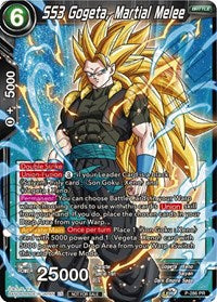 SS3 Gogeta, Martial Melee (Unison Warrior Series Tournament Pack Vol.3) (P-286) [Tournament Promotion Cards] | Event Horizon Hobbies CA