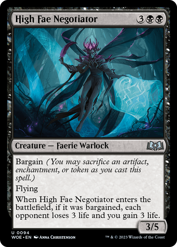 High Fae Negotiator [Wilds of Eldraine] | Event Horizon Hobbies CA