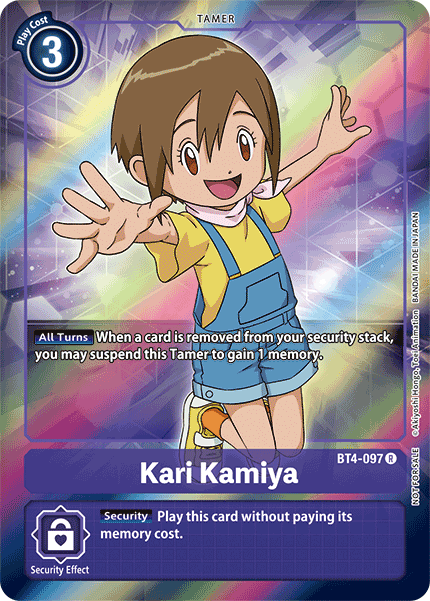 Kari Kamiya [BT4-097] (Buy-A-Box Promo) [Great Legend Promos] | Event Horizon Hobbies CA