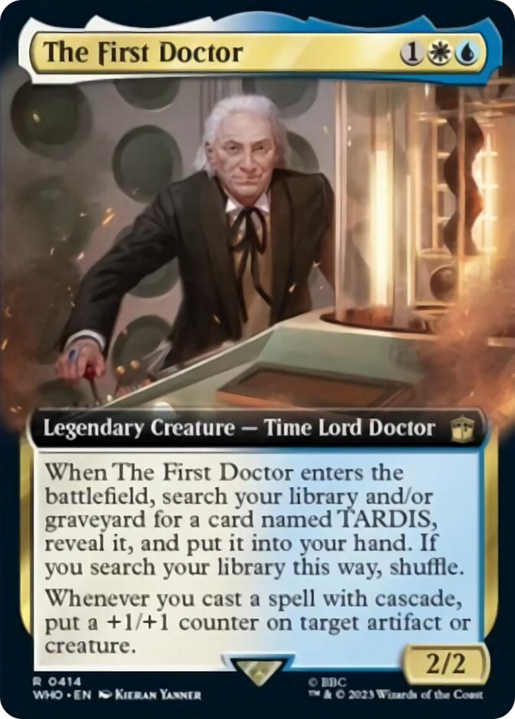 The First Doctor (Extended Art) [Doctor Who] | Event Horizon Hobbies CA