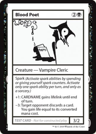 Blood Poet (2021 Edition) [Mystery Booster Playtest Cards] | Event Horizon Hobbies CA