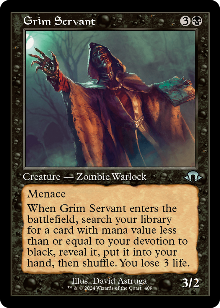 Grim Servant (Retro) [Modern Horizons 3] | Event Horizon Hobbies CA