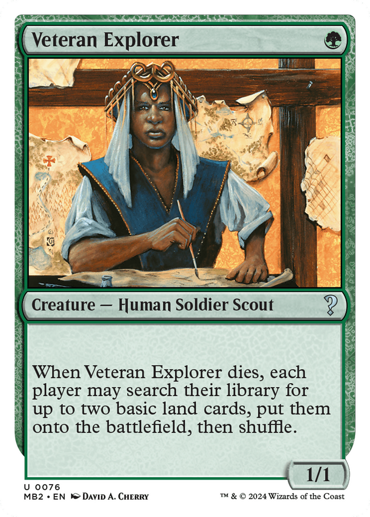 Veteran Explorer (White Border) [Mystery Booster 2] | Event Horizon Hobbies CA