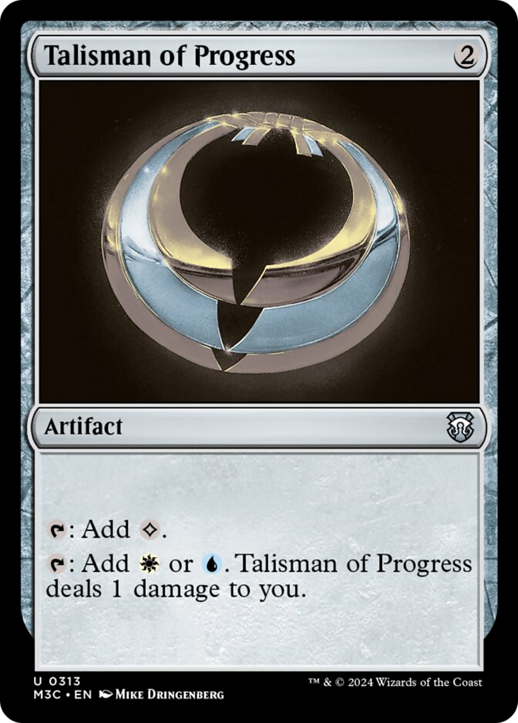 Talisman of Progress [Modern Horizons 3 Commander] | Event Horizon Hobbies CA