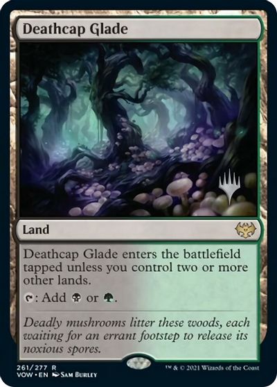 Deathcap Glade (Promo Pack) [Innistrad: Crimson Vow Promos] | Event Horizon Hobbies CA