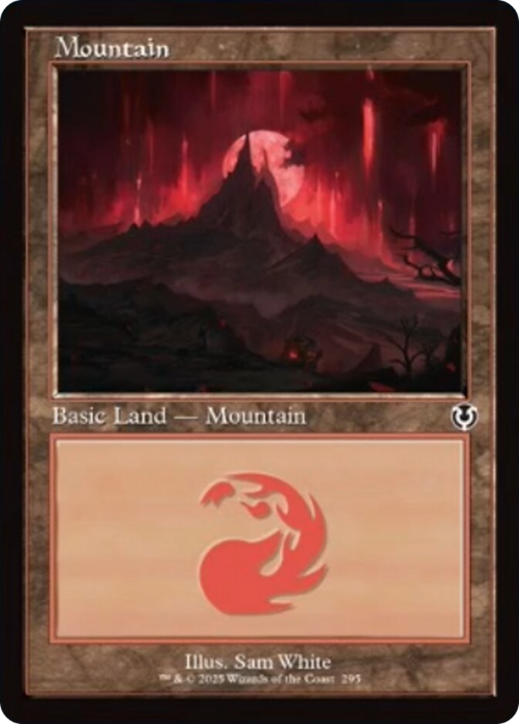 Mountain (295) (Retro Frame) [Innistrad Remastered] | Event Horizon Hobbies CA