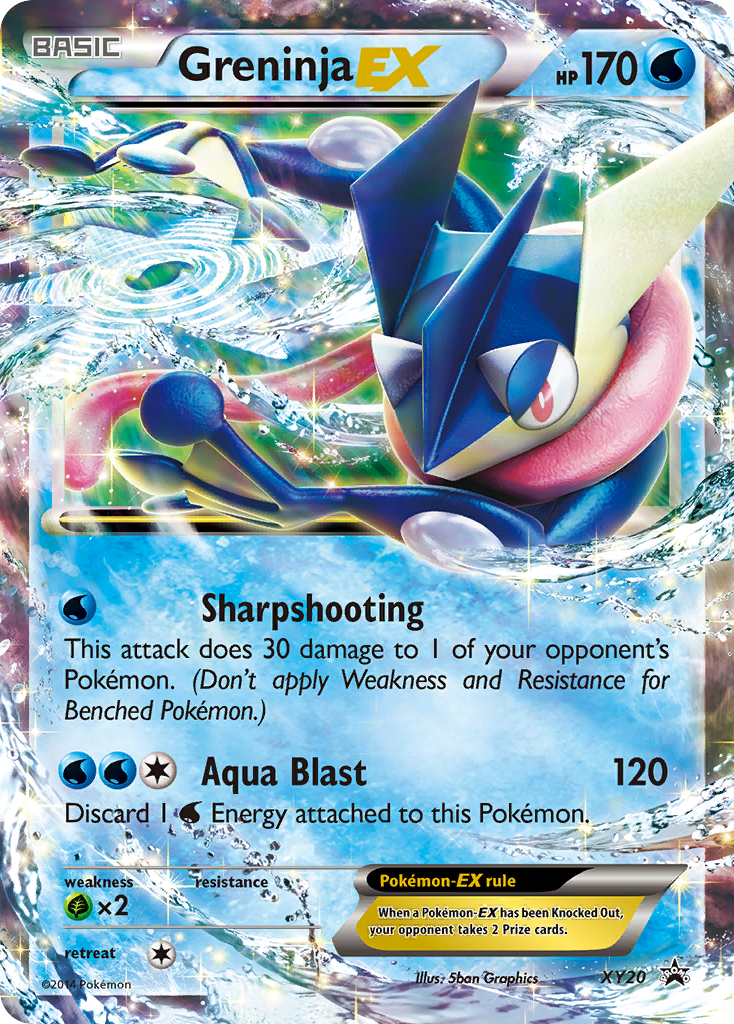 Greninja EX (XY20) [XY: Black Star Promos] | Event Horizon Hobbies CA