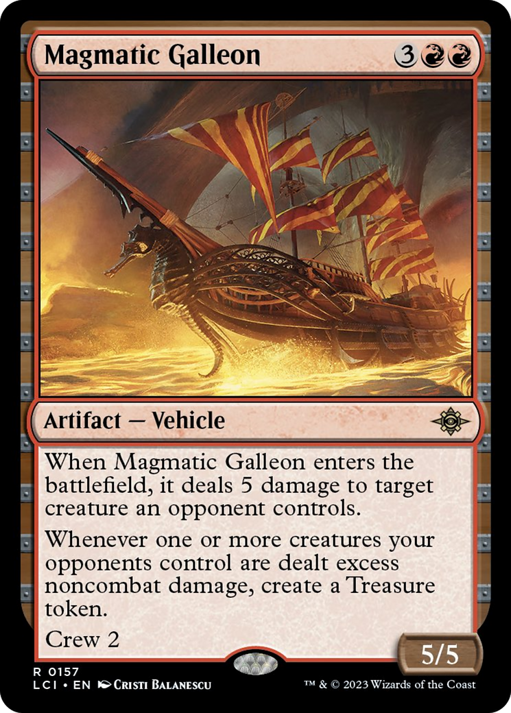 Magmatic Galleon [The Lost Caverns of Ixalan] | Event Horizon Hobbies CA