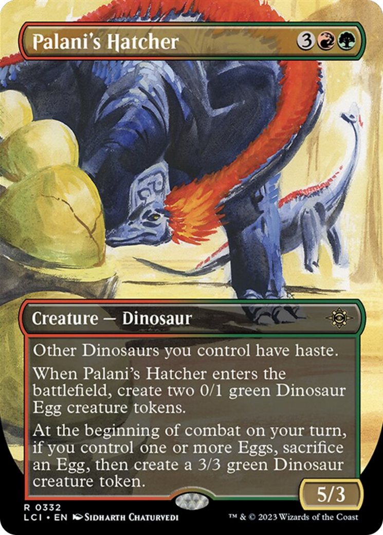 Palani's Hatcher (Borderless) [The Lost Caverns of Ixalan] | Event Horizon Hobbies CA